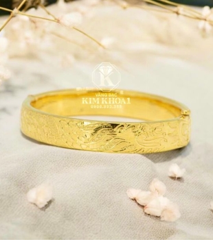 Vòng Tay Chạm Khắc Đẹp
