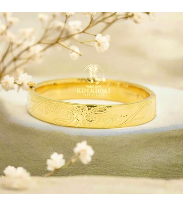 Vòng Tay Chạm Khắc Đẹp