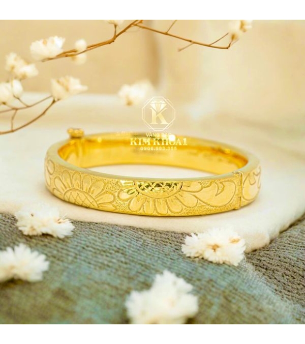 Vòng Tay Chạm Khắc Đẹp